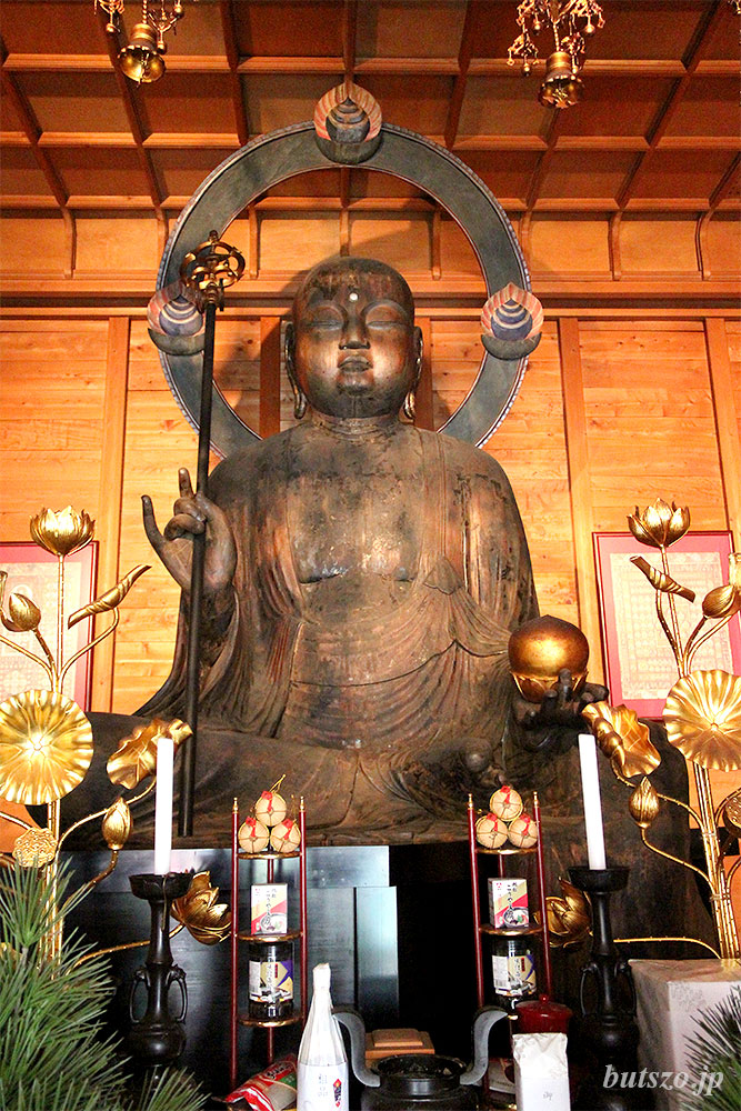 地蔵菩薩像全体